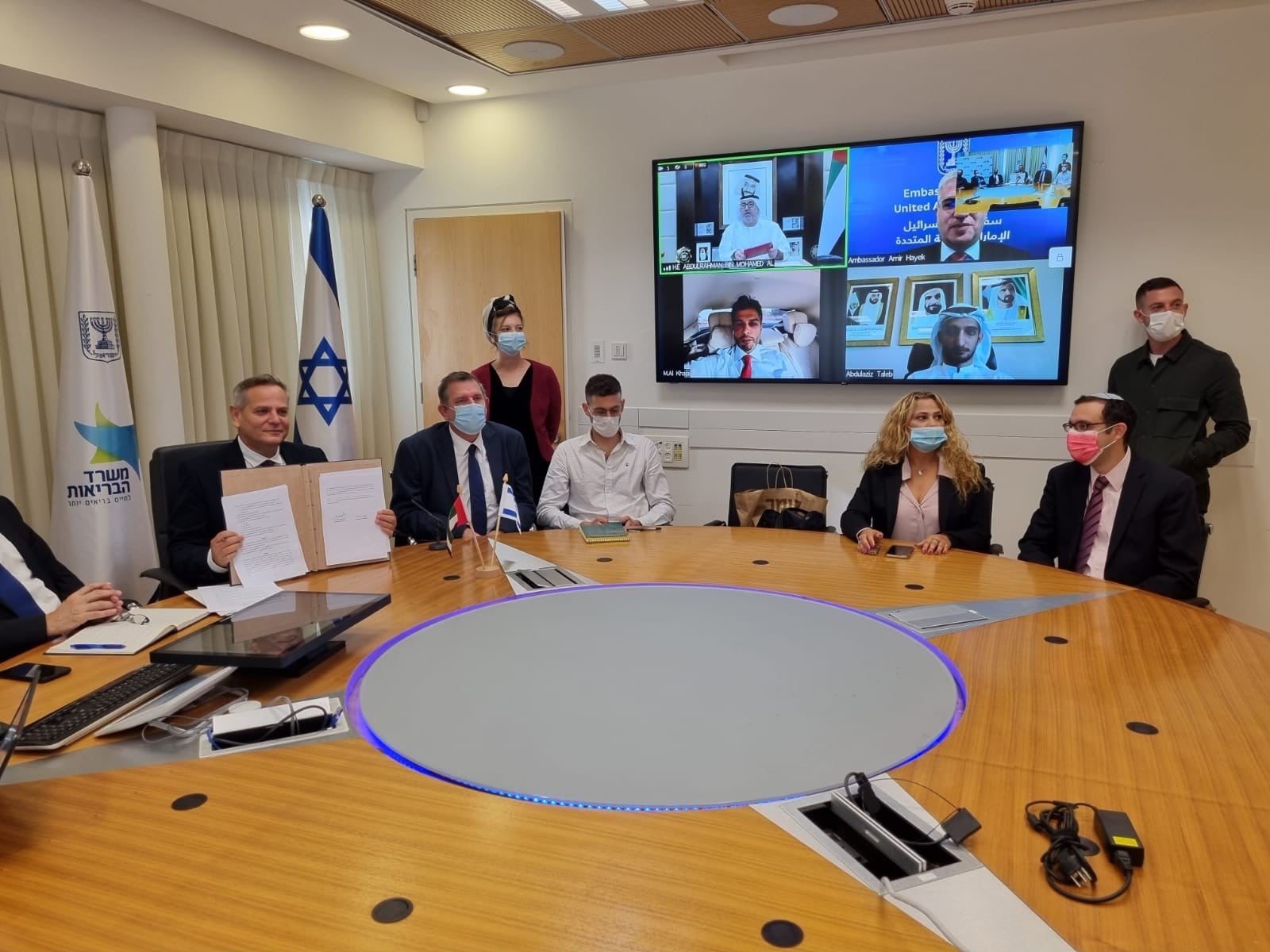 הכרה הדדית בתו הירוק ובחיסון בין ישראל לאיחוד האמירויות