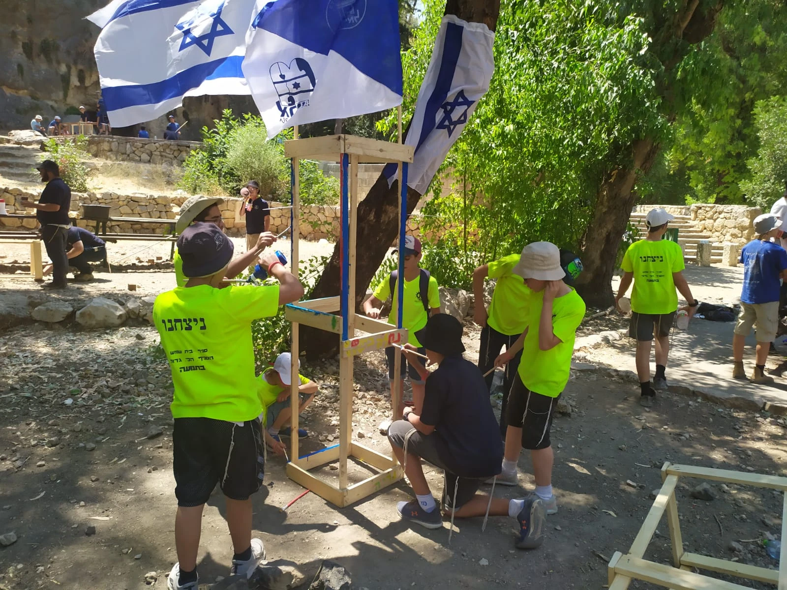 ראש עיריית לוד מברך את תנועת הנוער אריאל לכבוד חודש ארגון