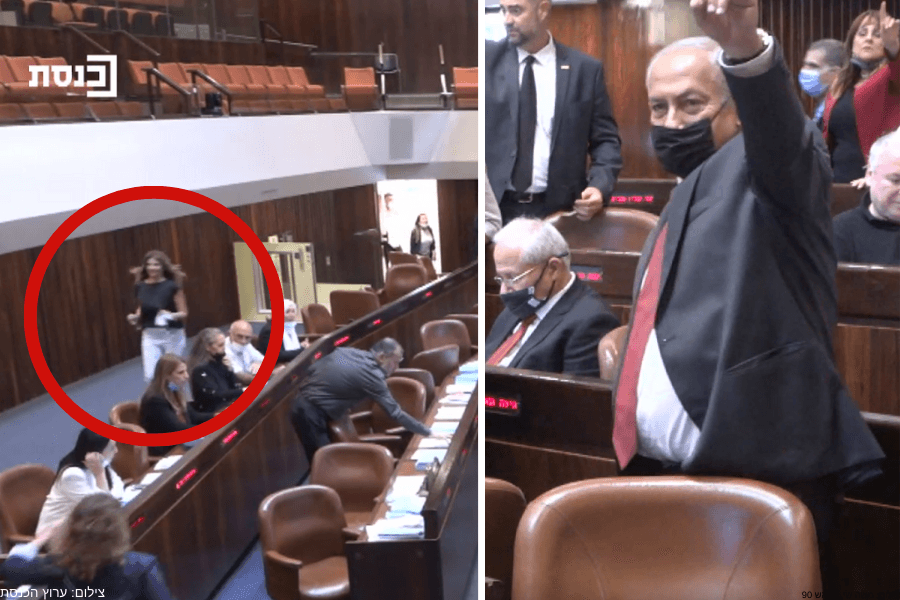 הבקשה, הריצה והחיוכים: התרגיל המהיר של האופוזיציה במליאה