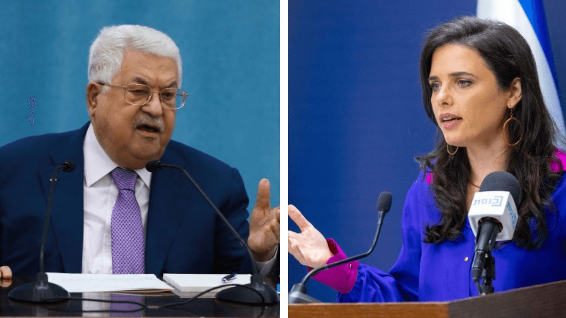 אבו מאזן ביקש לפגוש את שקד, שהשיבה: "לא אפגש עם מכחיש שואה"
