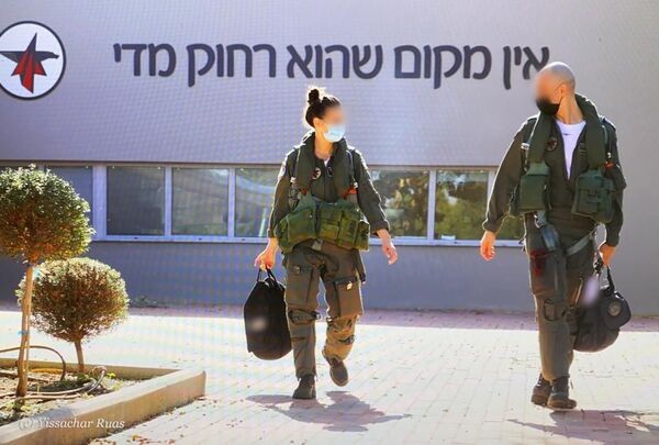 מפקדת טייסת ראשונה בבית הספר לטיסה של חיל האוויר