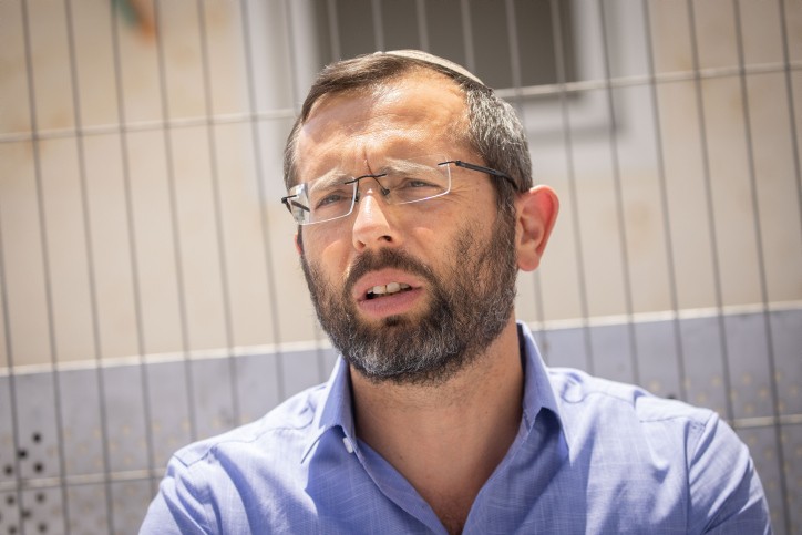 ראש המועצה האזורית בנימין ישראל גנץ. צילום: יונתן זינדל, פלאש90