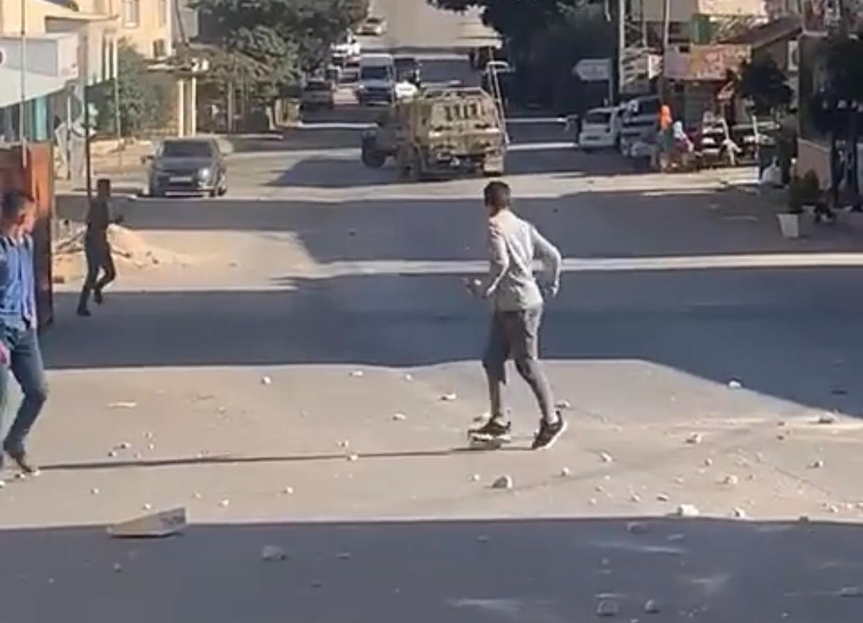 כוחותינו סופגים מטח של אבנים במהלך פעילותם בג’נין | תיעוד