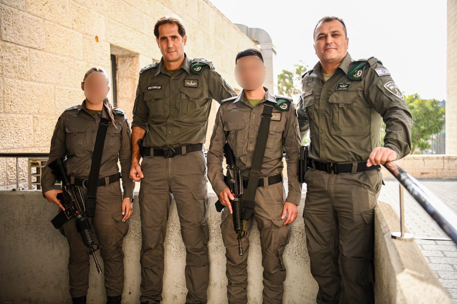 מפקד משמר הגבול החזיר את הנשקים ללוחמים שחיסלו מחבל