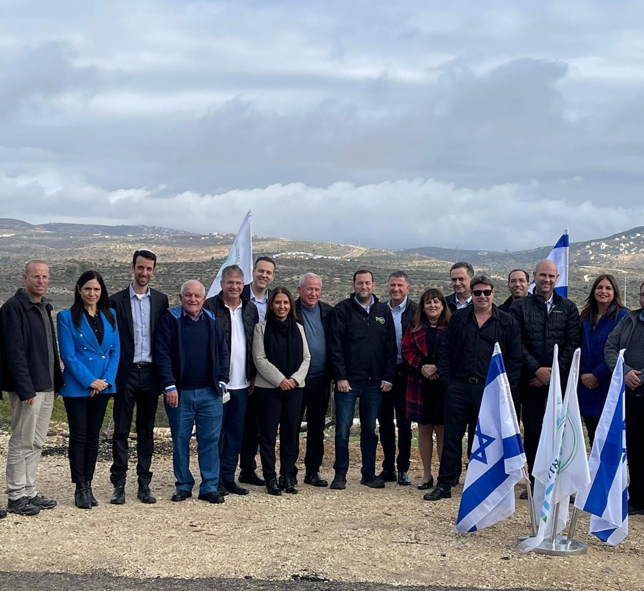 מפגן תמיכה של ח"כי הליכוד: "נאבקים על הבנייה בשומרון"