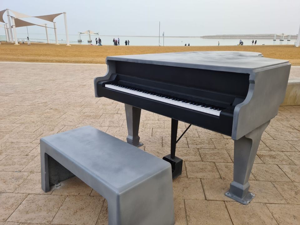 פסנתר רחוב הושק במקום הנמוך בעולם | כל הפרטים