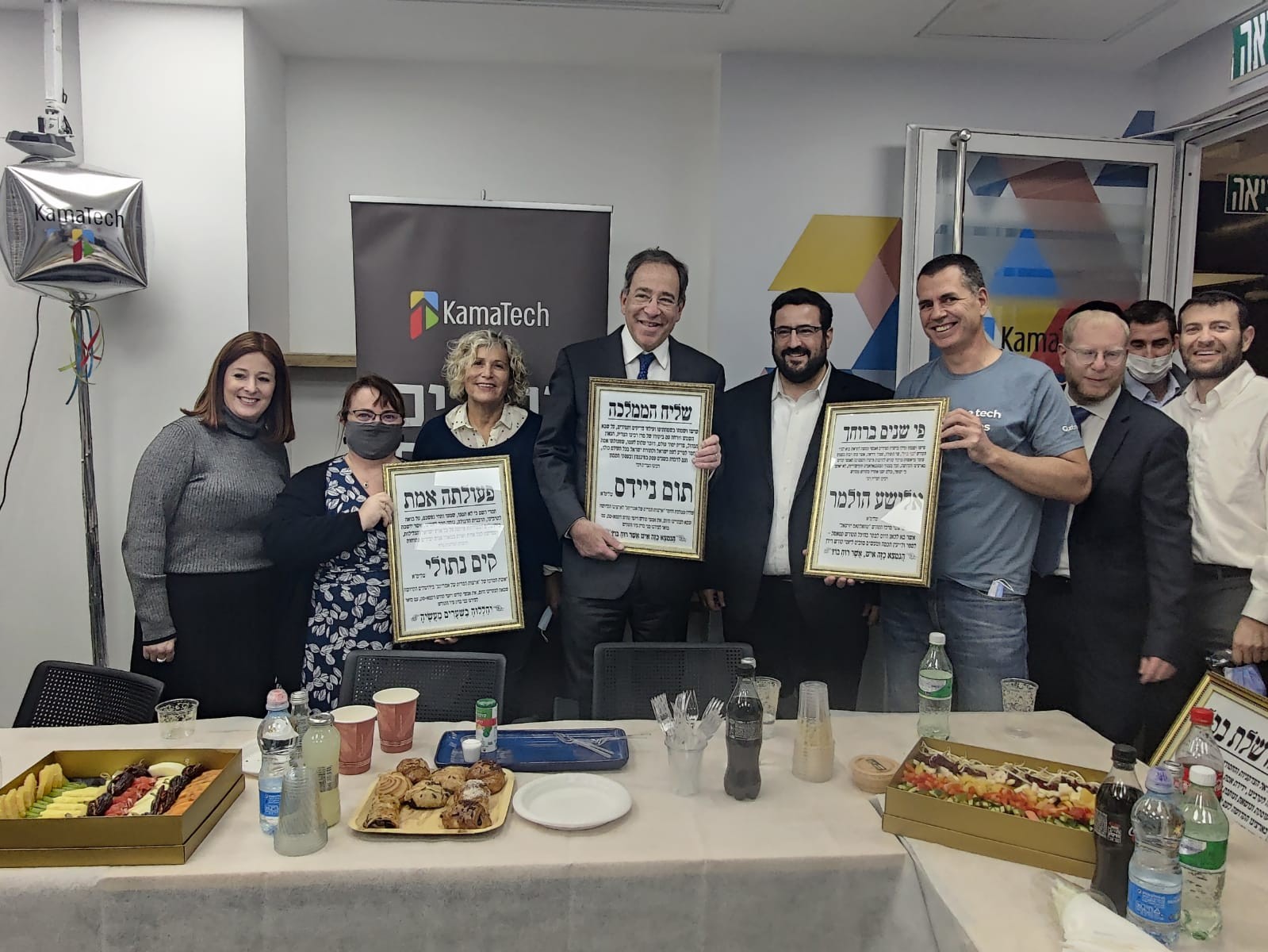 שגריר ארה"ב השתתף בסיור מיוחד בעקבות ההייטק החרדי