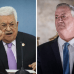 שר הביטחון גנץ נועד אמש עם אבו מאזן ברמאללה