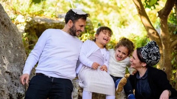 משפחת מעודד. קרדיט: באדיבות המשפחה