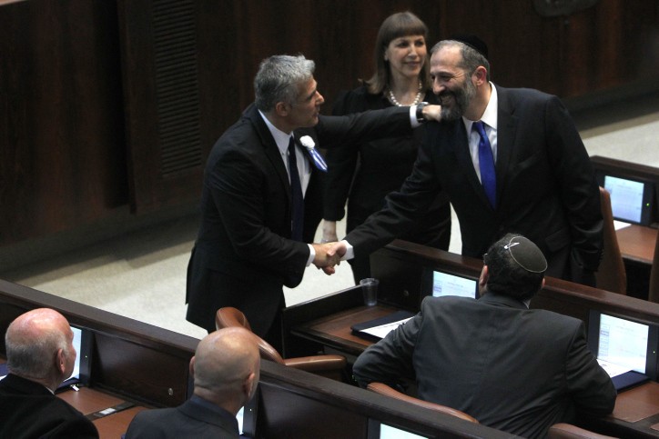 שס ויש עתיד ישתפו פעולה? התיעוד המסקרן של הח"כ מיש עתיד