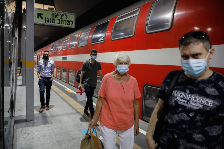 רכבת ישראל, ארכיון. צילום: אוליביה פיטוסי פלאש 90