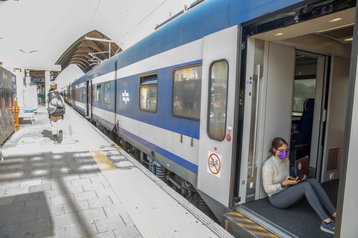רכבת ישראל, צילום: יוסי אלוני, פלאש 90