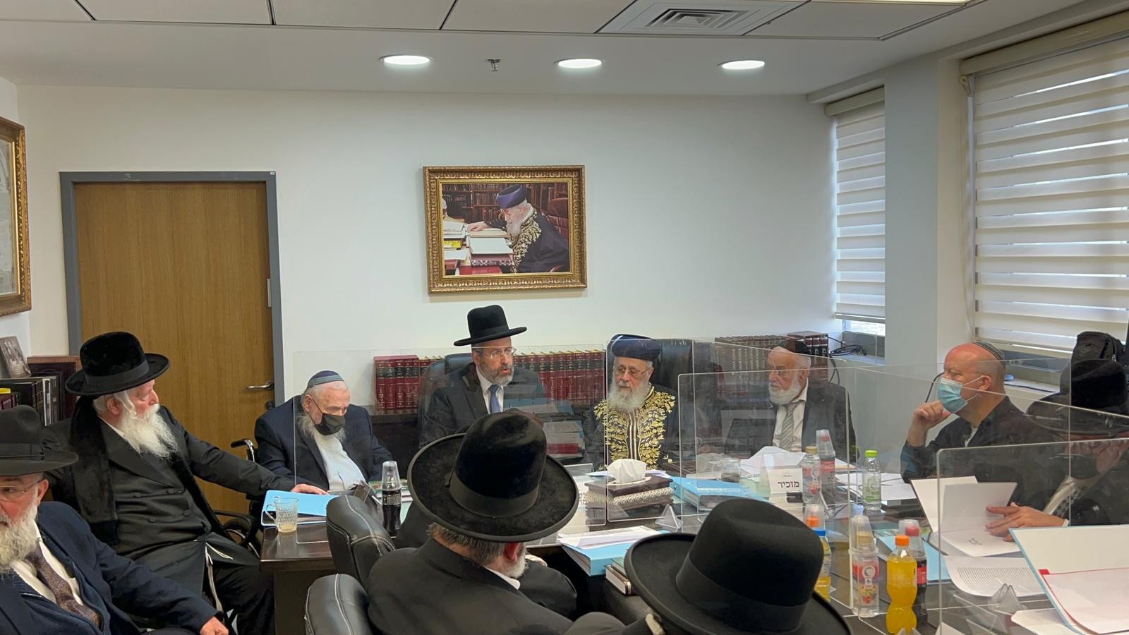 הרב דרוקמן בישיבה מיוחדת במועצת הרבנות הראשית