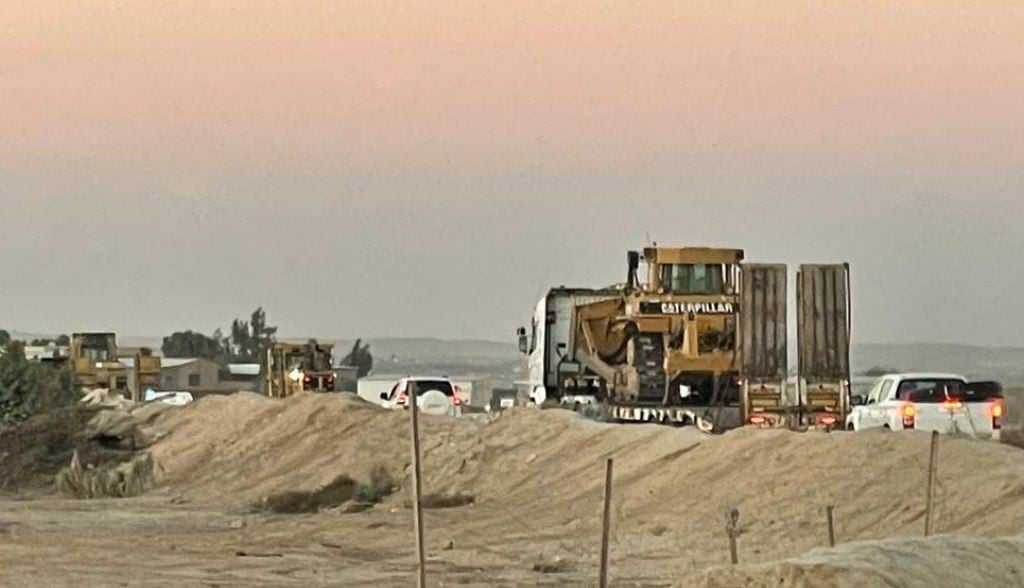 המהומות בנגב | ‏ההכנות לנטיעות בנגב נמשכות עם ליווי משטרתי