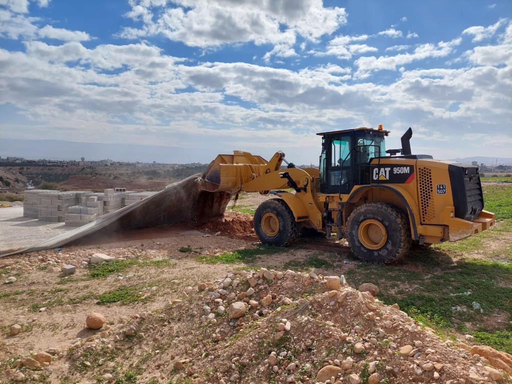 המנהל אכף בנייה ערבית בלתי חוקית באתר ארכיאולוגי ביריחו