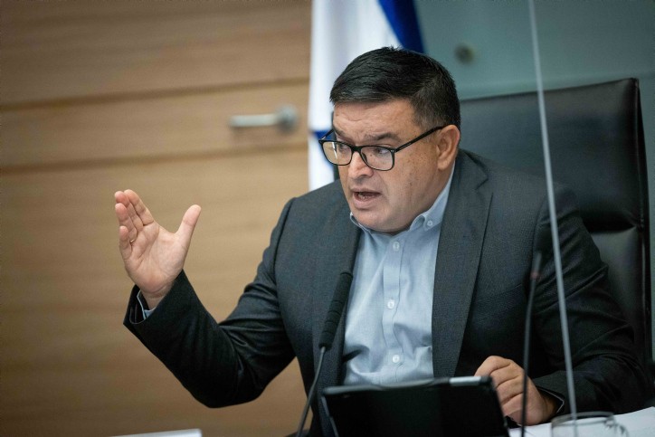 יו"ר ועדת הכלכלה, חה"כ מיכאל ביטון. צילום: יונתן זינדל, פלאש 90