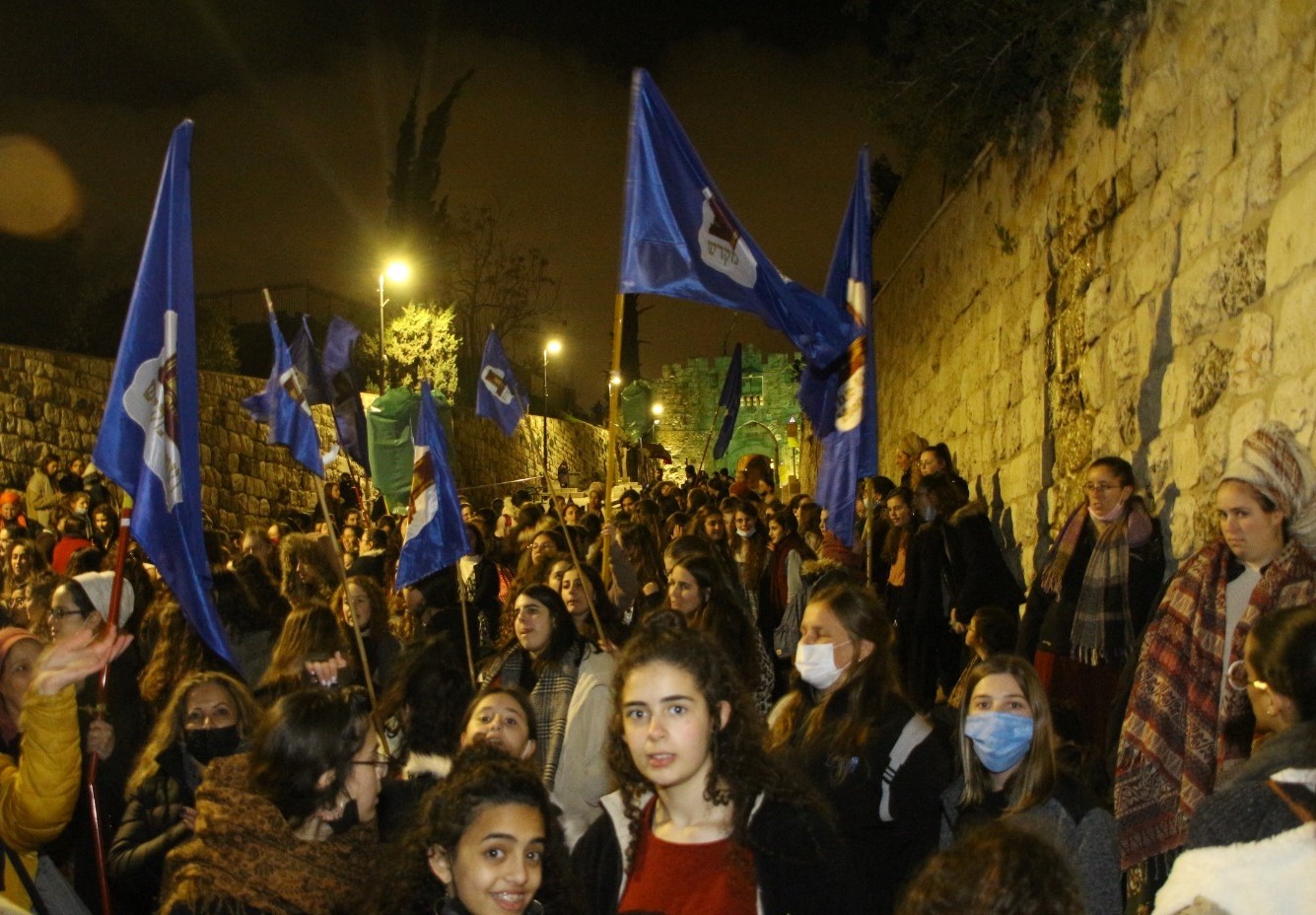 לכבוד ר"ח אדר: מאות השתתפו בסיבוב המסורתי סביב הר הבית