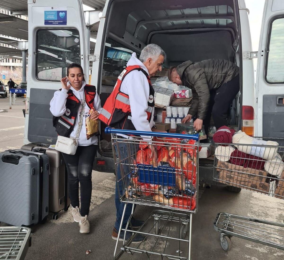"מוכנים לתת סיוע בכל זמן": משלחת הצלה לאוקראינה מדווחת