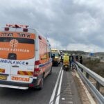 הרוג וארבעה פצועים כתוצאה מתאונה קשה בכביש 6