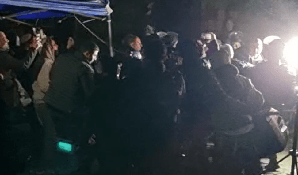 המשטרה פירקה את לשכת בן גביר שאמר: "אשאר לישון כאן הלילה"