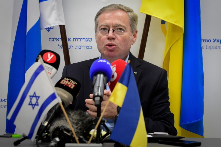 "מתמודדים מול צבא אכזר": הריאיון של גדעון סער הכעיס את שגריר אוקראינה