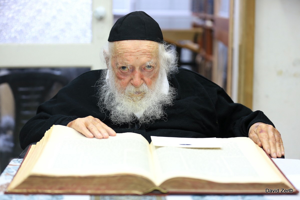 הרב קנייבסקי ז"ל. צילום: דוד זר