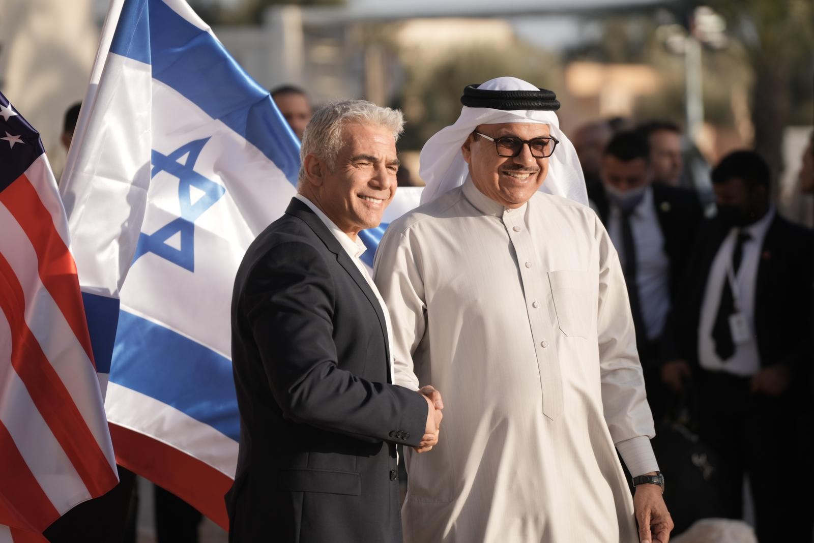 פסגת הנגב: שרי החוץ של המדינות הערביות נחתו בישראל | תיעוד