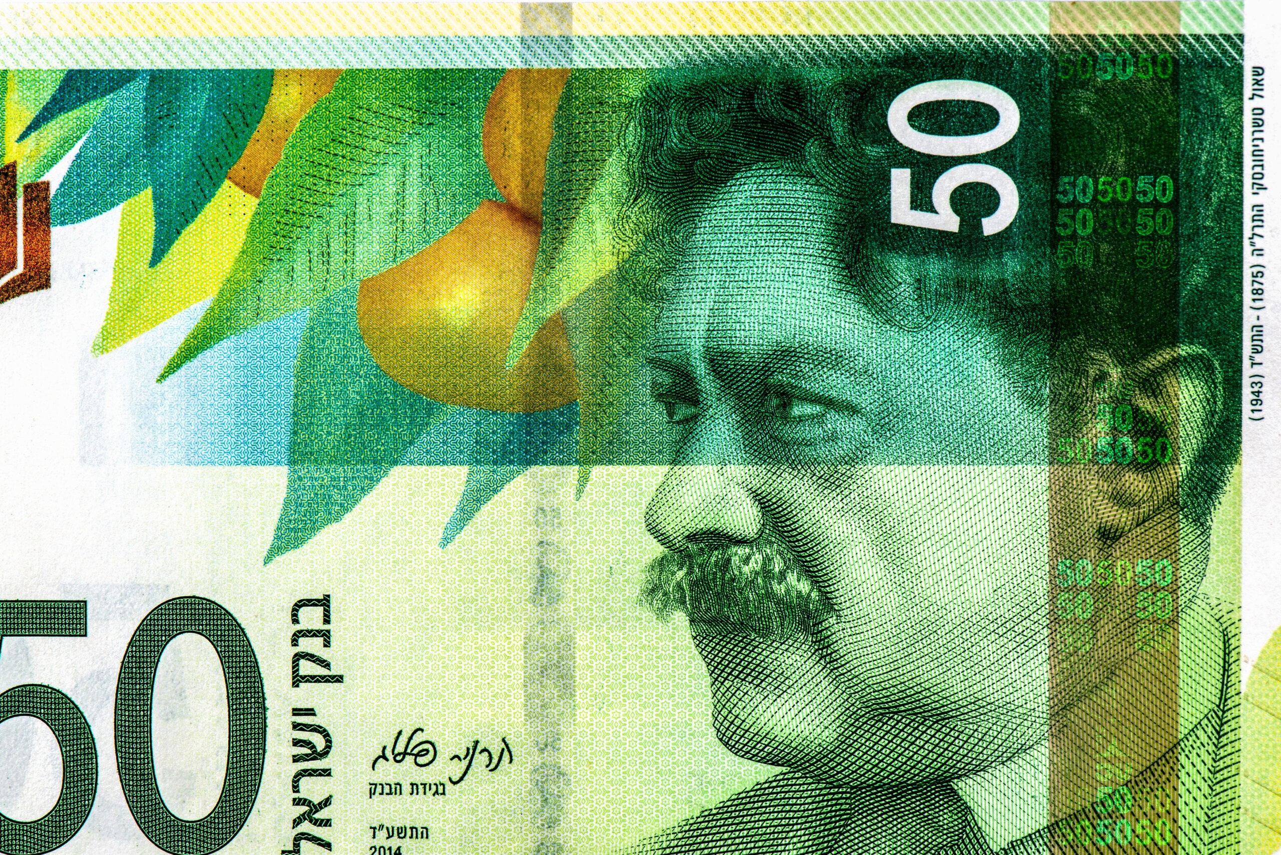 הכירו את האיש שדמותו מופיעה על שטר ה-50 שקלים