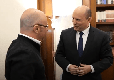 בנט ואוז. תמונה: מתוך סרטון