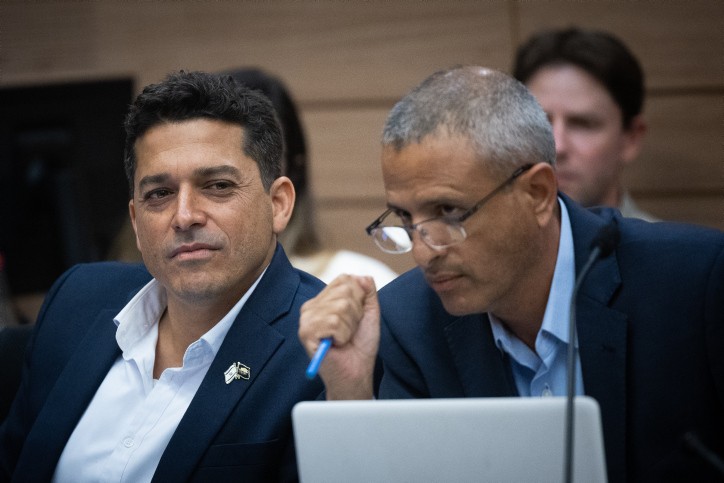 ח"כ עמיחי שיקלי בדיון על הכרזתו כפורש. צילום: יונתן זינדל פלאש 90