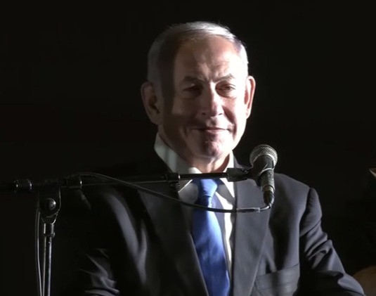 נתניהו בהפגנה: "הנשמה תנצח, הרוח תנצח ובעזרת ה' אנחנו ננצח"