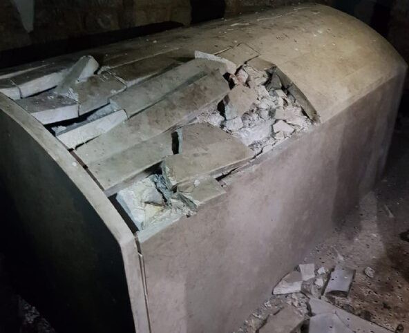 מרגש: תיעוד מתוך פעילות כוחותינו מצה"ל במבצע שיפוץ קבר יוסף