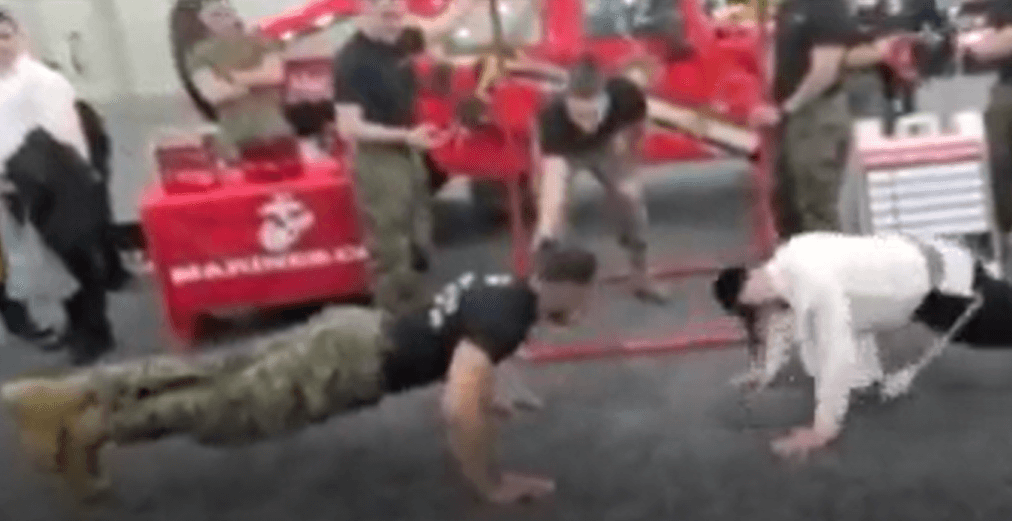 לא תאמינו מי ניצח: הבחור החסידי או החייל האמריקאי? | צפו