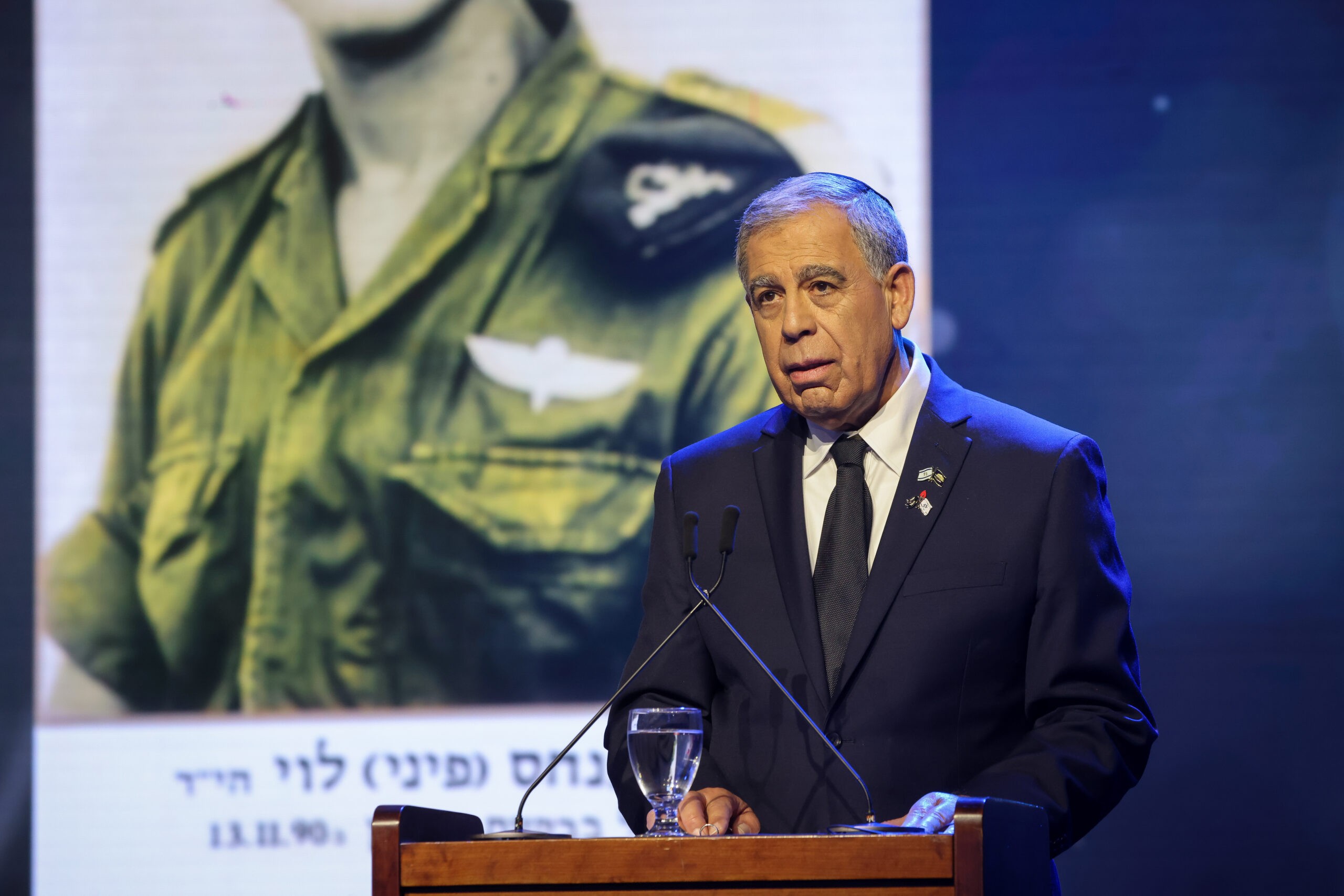 מיקי לוי בטקס שירים לזכרם. צילום: דוברות הכנסת - נועם מושקוביץ, דני שם טוב