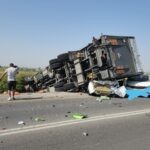 3 הרוגים ו-6 פצועים בתאונת דרכים קשה בבאר טוביה