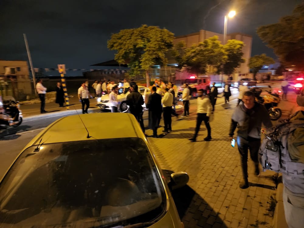 פיגוע רצחני באלעד. צילום: תיעוד מבצעי מד"א