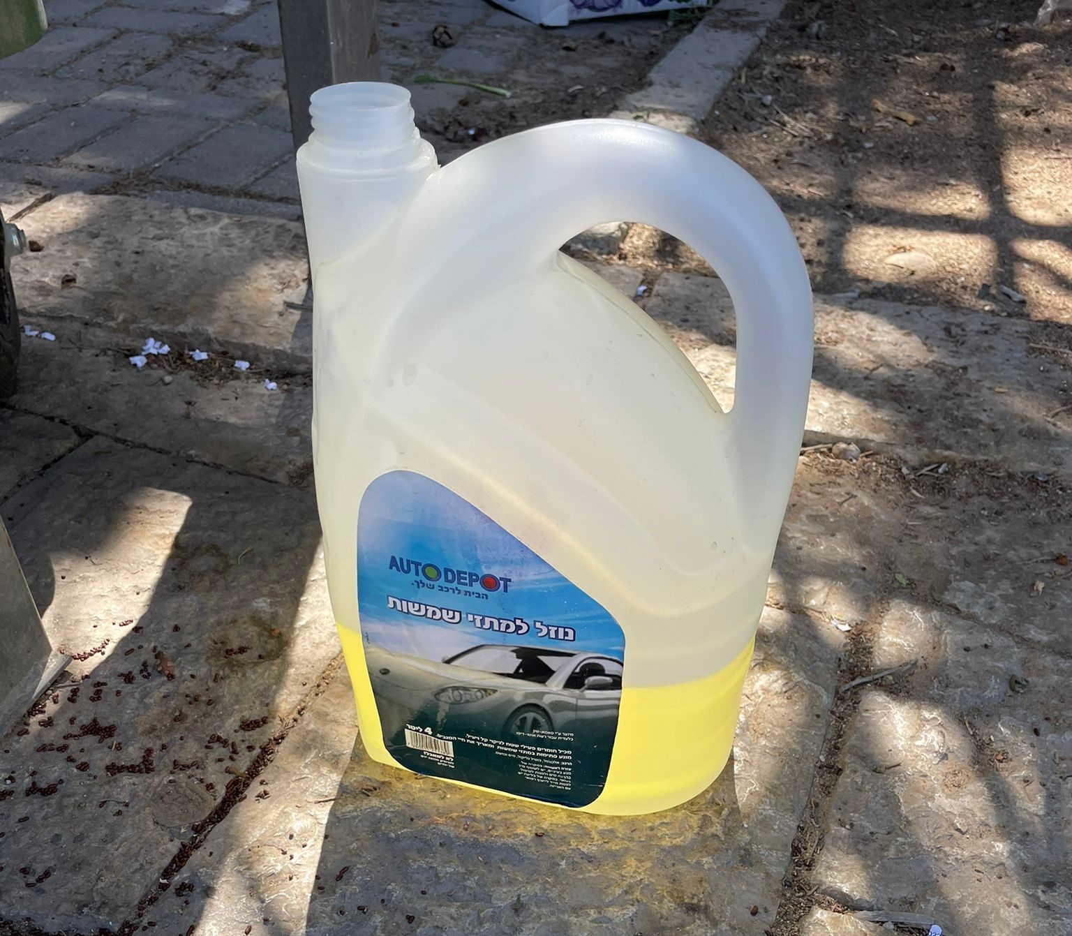 ירושלים: נכה צה"ל ספוג בבנזין איים להצית את עצמו