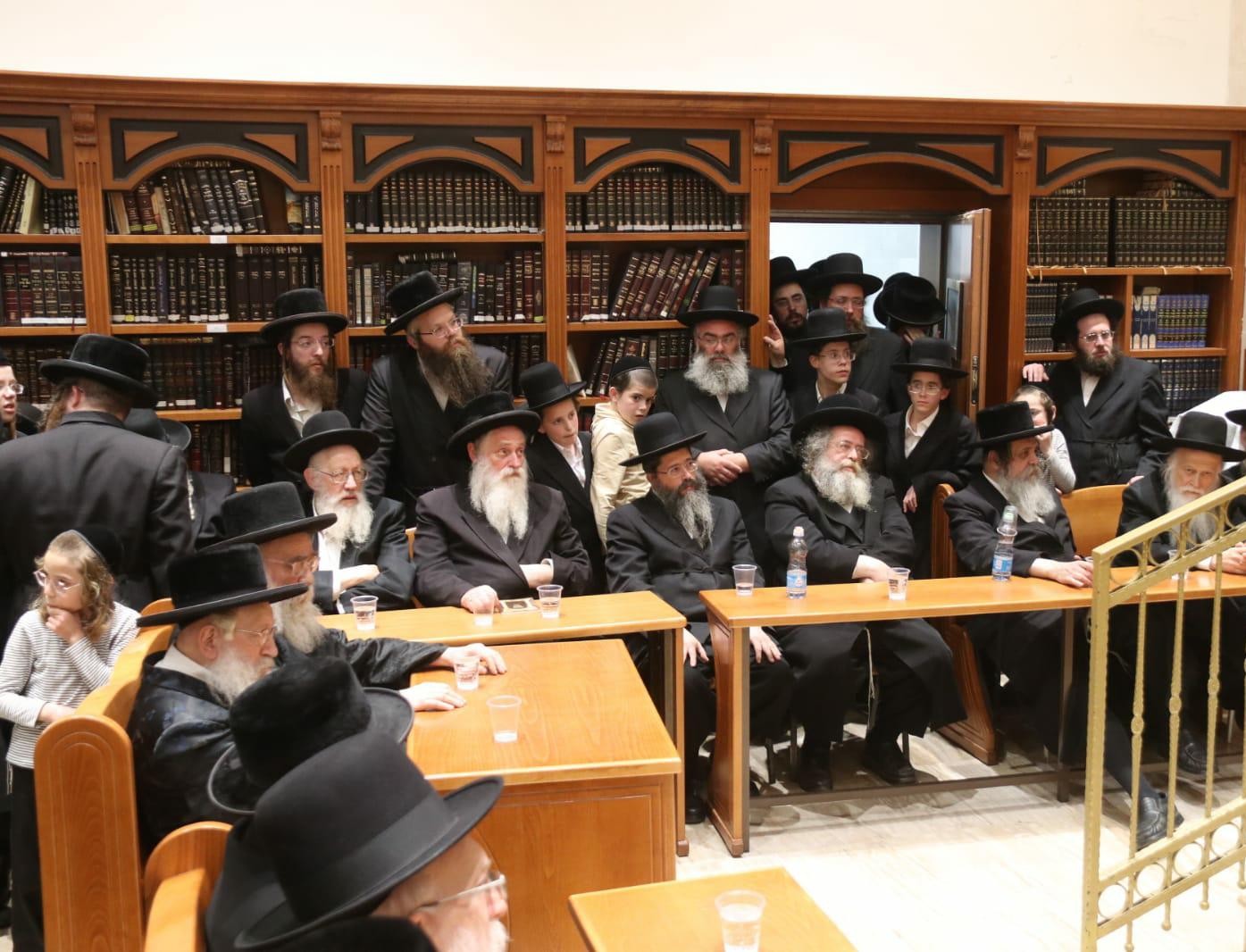 מאות השתתפו בעצרת מספד לזכרו של רב חסידי גור בחיפה