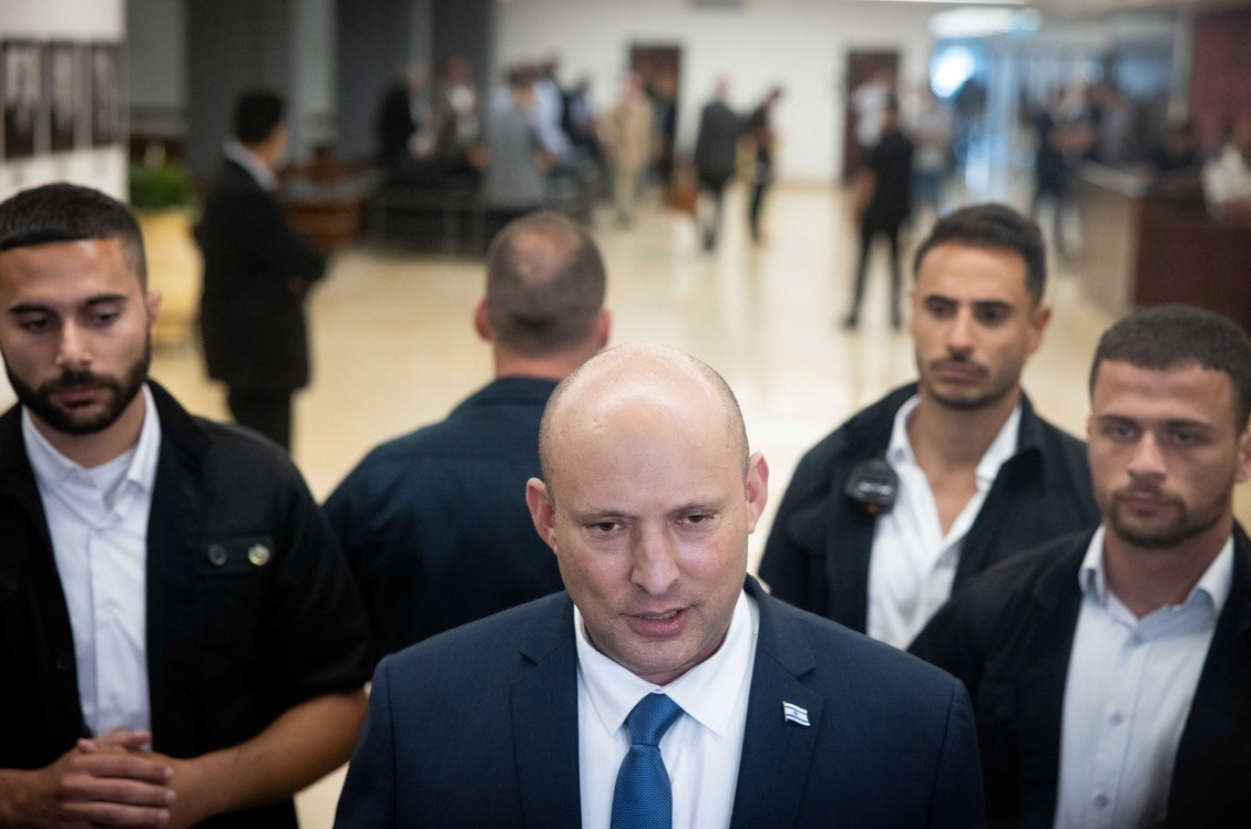 ראש המשלה במשכן. צילום: יונתן זינדל פלאש 90