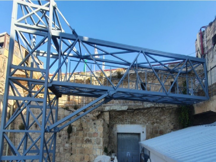 הנגשת מערת המכפלה |צילום: מינהלת חברון