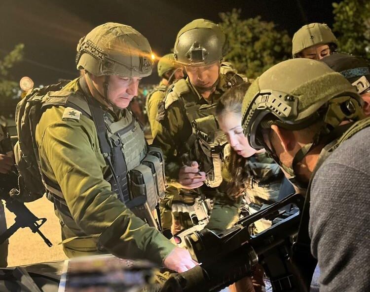 פעילות כוחותינו בתקוע. צילום: דובר צה"ל