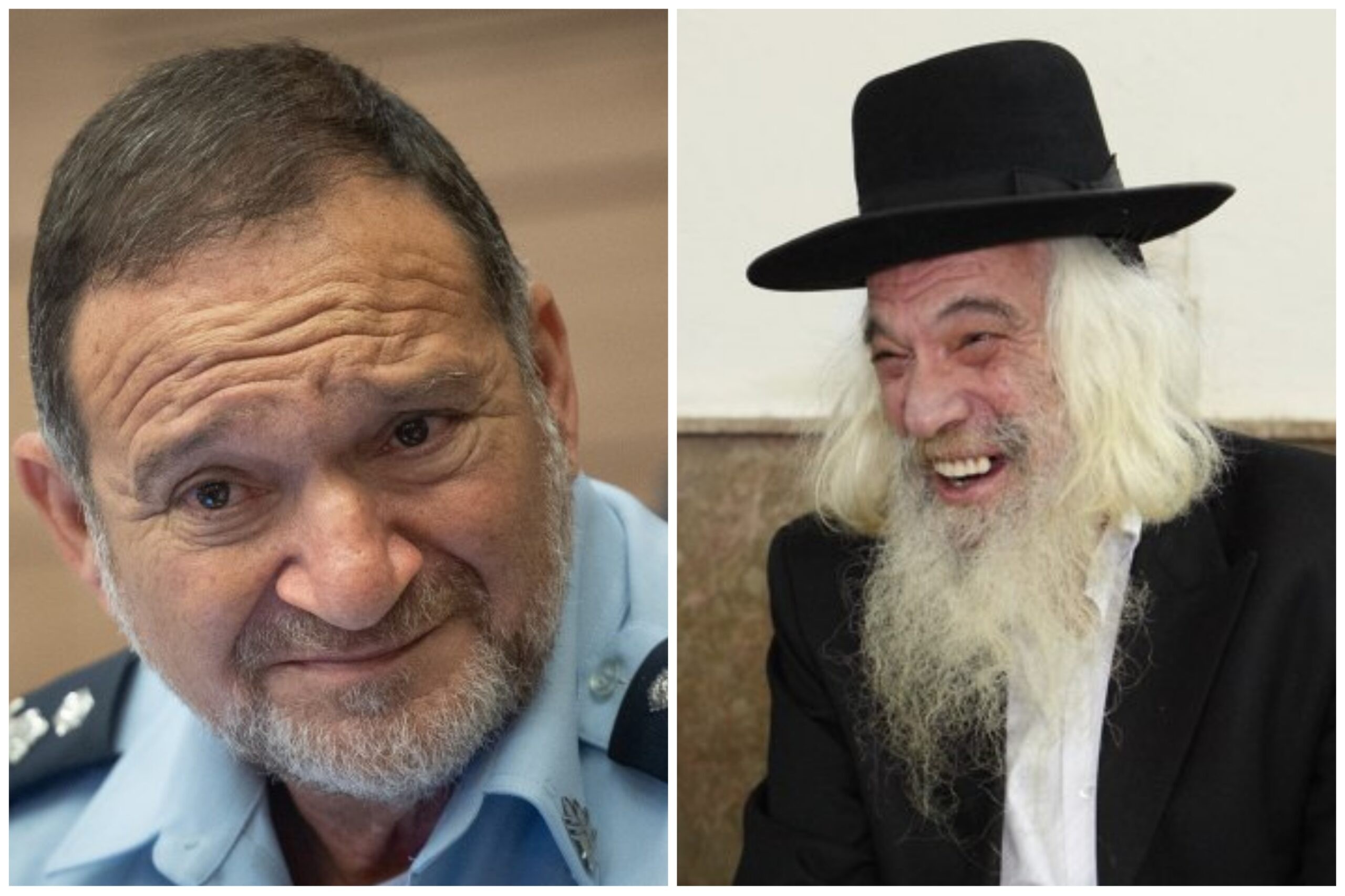 בצעד נדיר: מפכ"ל המשטרה נפגש הערב עם מנהיג הפלג הירושלמי