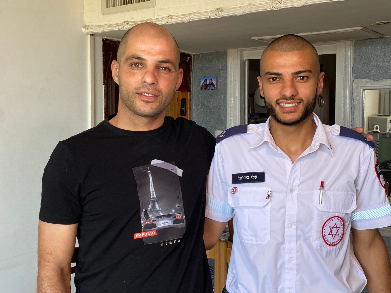 "ראיתי שעלי בוכה ורק אז הבנתי שהוא אחיו"