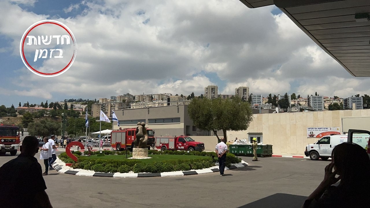צפת: חלק מקיר קרס בביה"ח זיו - 4 נפצעו באורח קל