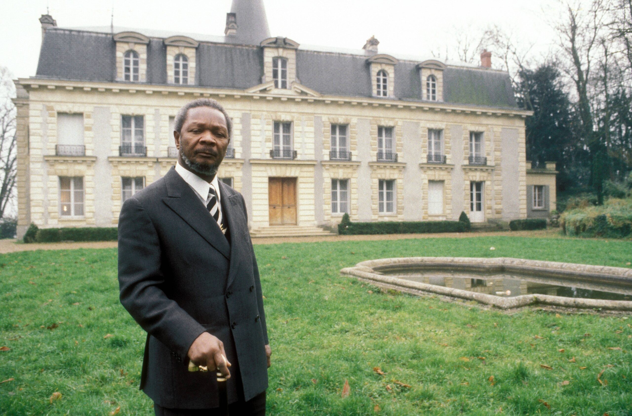 Jean-Bedel Bokassa CAF im Exil bei ParisNo Use Switzerland. No Use Germany. No Use J
צילום : רויטרס apan. No Use Austria
