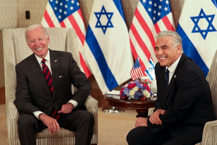 במטרה להביא להקמת מדינה פלשתינית: ביידן חותר תחת נתניהו