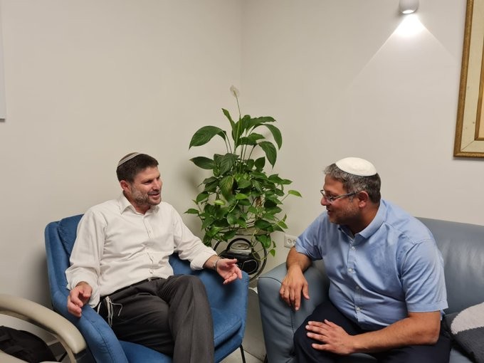 יתגברו על המאבקים הפנימיים? סמוטריץ' ובן גביר נפגשו