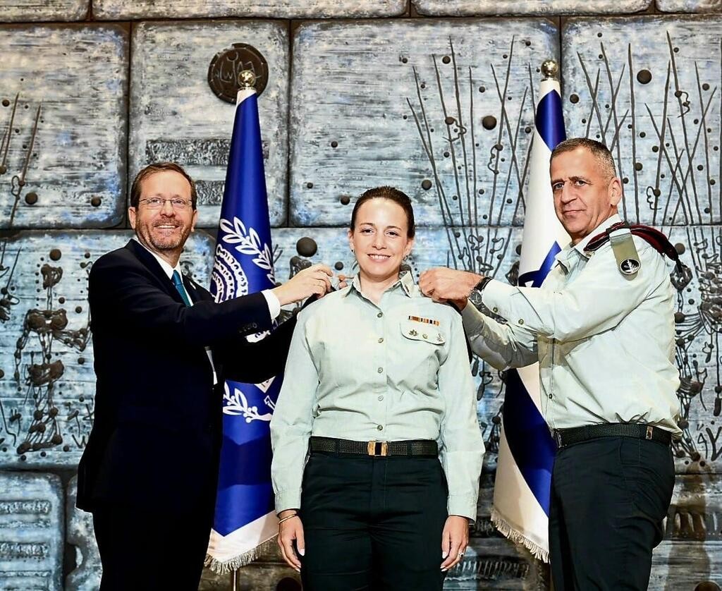 נעמה רוזן גרימברג היא המזכירה הצבאית החדשה של נשיא המדינה