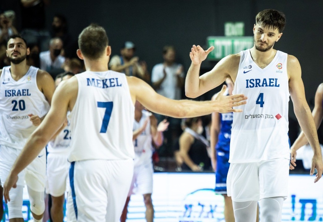 נבחרת הכדורסל של ישראל. צילום: עודד קרני