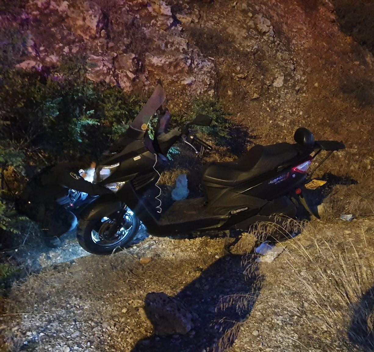 חשוד פלסטיני נתפס על חם בעת שניסה לגנוב קטנוע